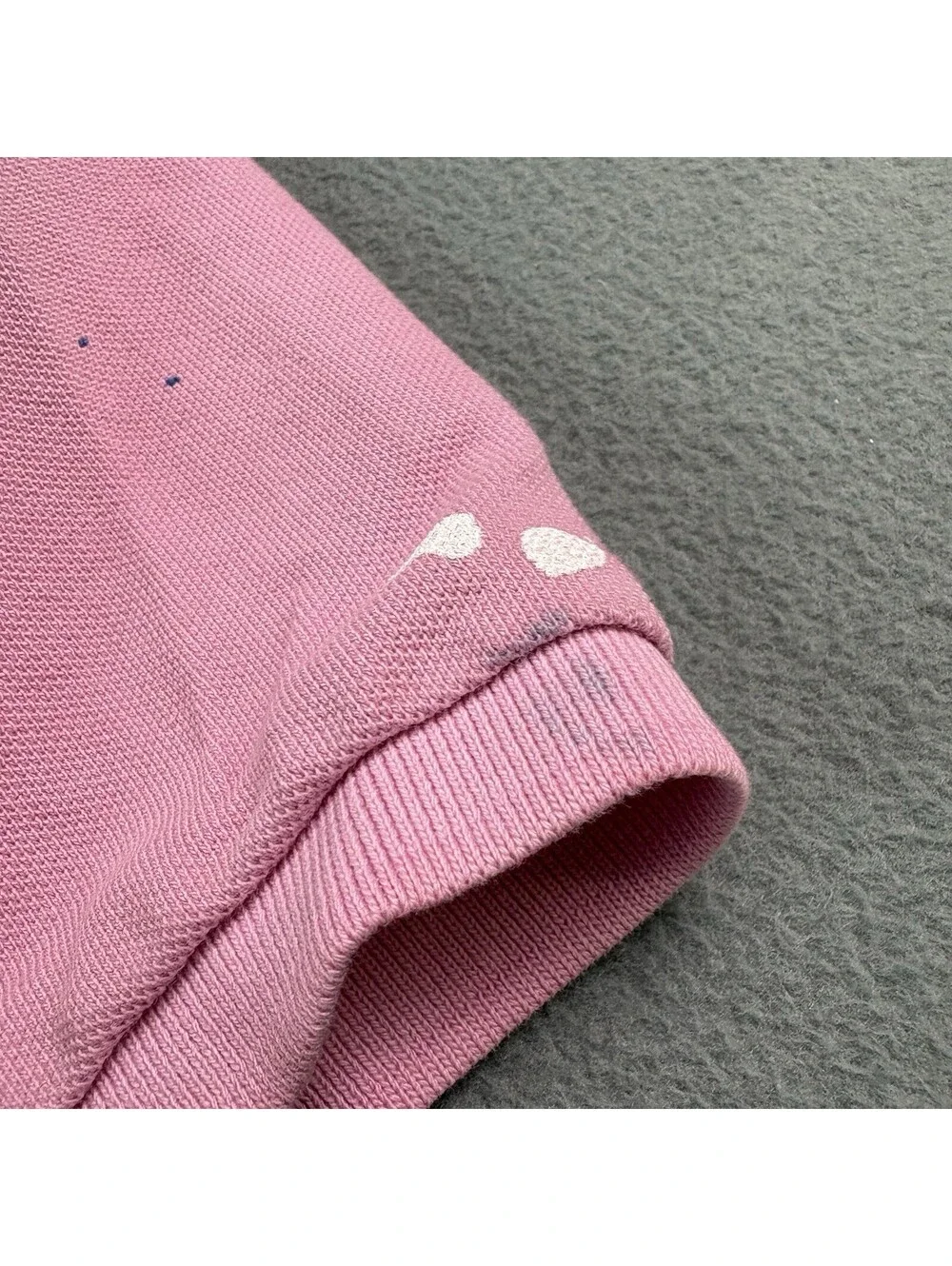 Polo Ralph Lauren Paint Splatter Big Pony Polo Shirt Size Small (?) Pink